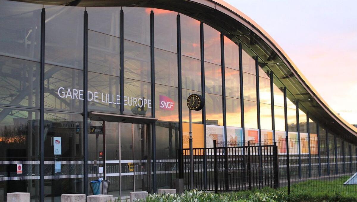 Lille Gare - 2 Pers Incredible View On Lille ! Exterior foto